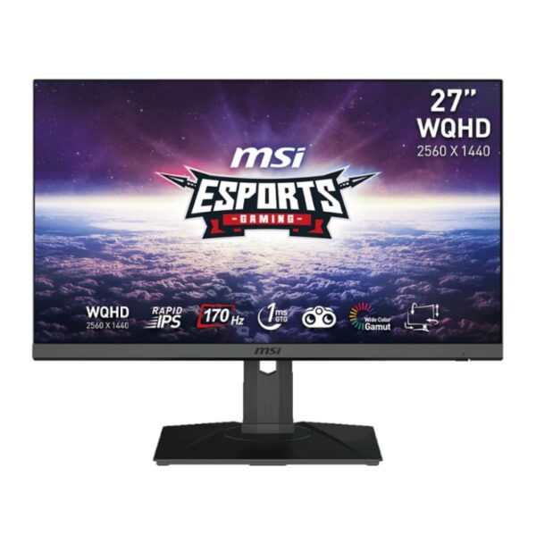 MSI G272QPF 27" WQHD IPS 170Hz 1ms Flat Gaming Monitor