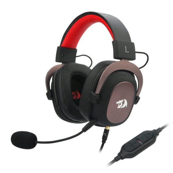 REDRAGON Over-Ear ZEUS 2 USB Gaming Headset - Black - Unboxed