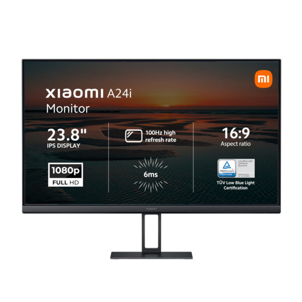 Xiaomi A24i 24" Full HD 1080p IPS Monitor (100Hz, 6ms, 16:9, HDMI/DP, Flicker-Free, and VESA Mount) - Unboxed