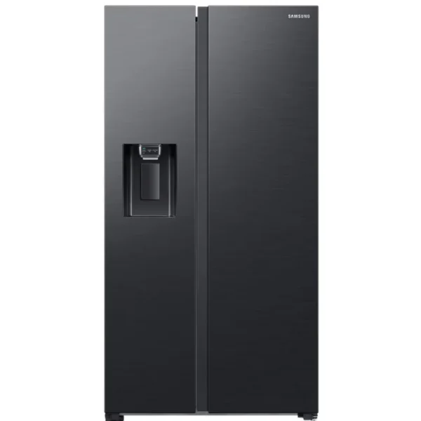 Samsung 560L Gentle Matt Black Side By Side Fridge
